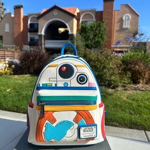 DISNEY STARWARS BB8 LOUNGEFLY backpack GAY PRIDE